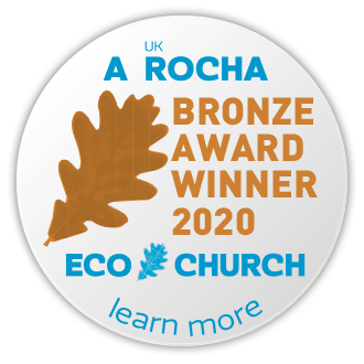 A Roche Eco Church Bronze Award 2020 Badge